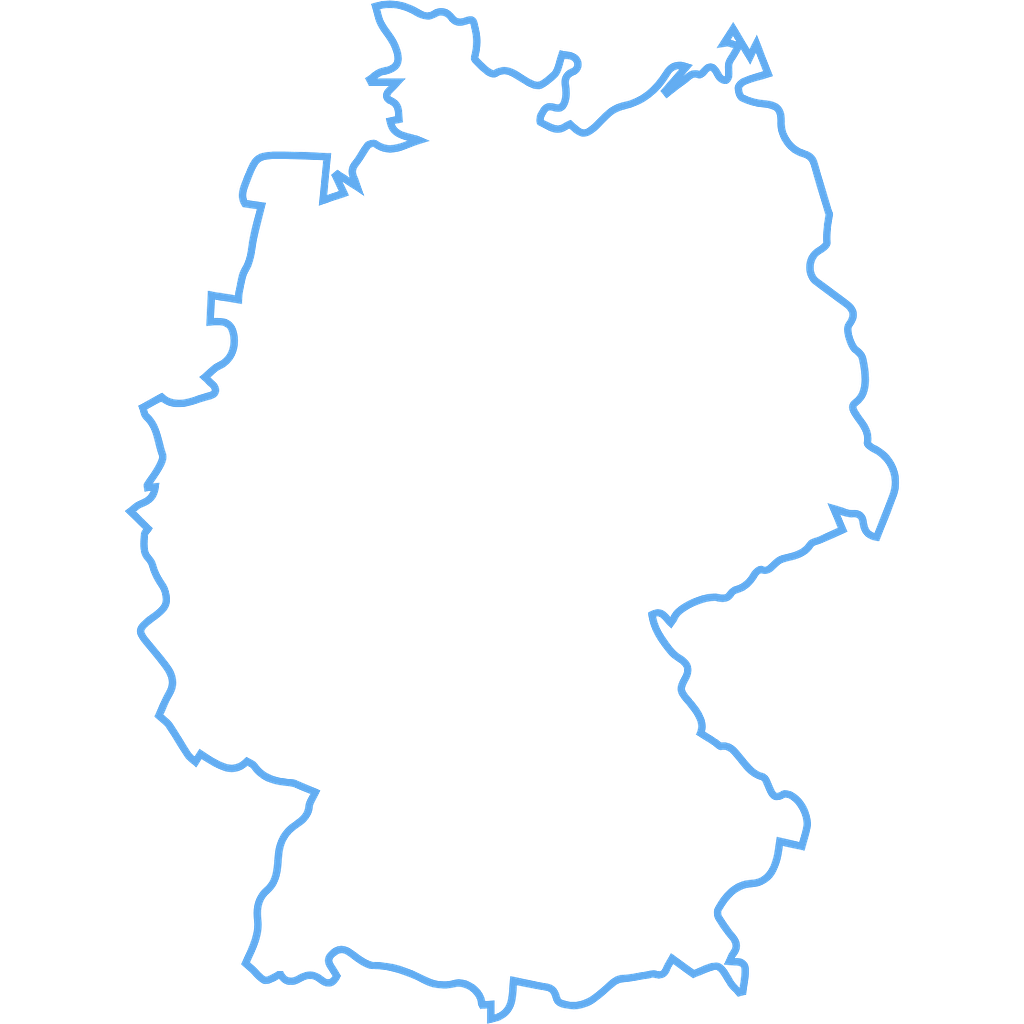 Map of Germany