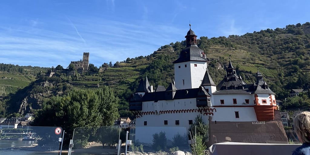 Castle along the Rhine River